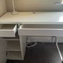 White Ikea Desk Image 10
