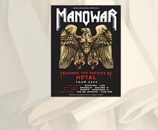 Manowar Iron / Heat transfer Patch