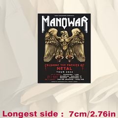 Manowar Iron / Heat transfer Patch