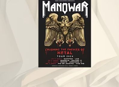 Manowar Iron / Heat transfer Patch