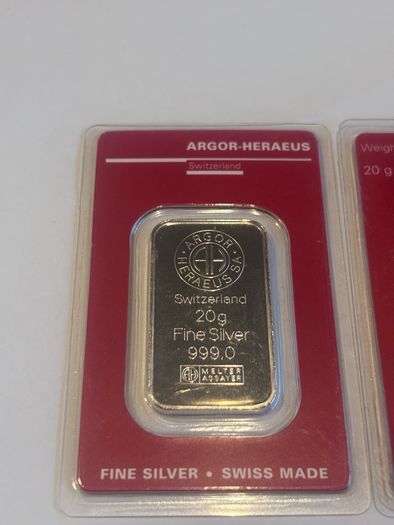 20g Silver bars Bullion