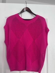 Paul Costello ladies pink jumper NEW  no tags