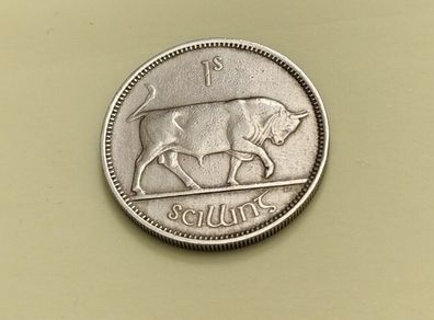 1954 Eire Shilling