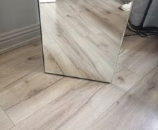 x2 mirror cubes, lamp tables