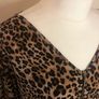 Nina Leonard leopard print blouse (4XL) Image 2