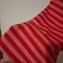 Pink/red striped top Image 2
