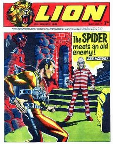 Lion January 13, 1968 - Fleetway Publications-UK Vintage Comic