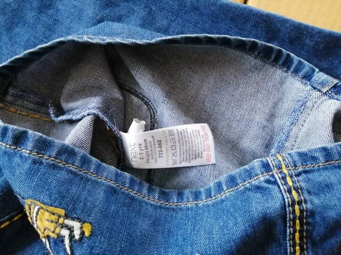 NEXT girl dress, denim 2/3 years.