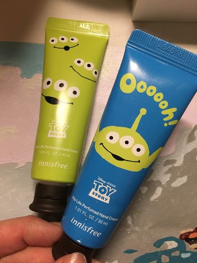 Toy Story Hand lotion by Innisfree