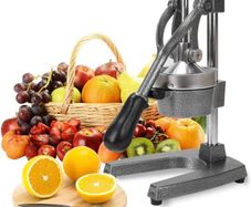 Hand Press Juicer Manual Fruit Juicer Commercial Grade Citrus Juicer Juice Squeezer Citrus Orange Lemon Pomegranate MULTIPLE COLOURS AVAILABLE, SEE PHOTOS (FREE POSTAGE)