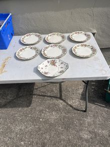 Royal Doulton plates  all with regd numbers
