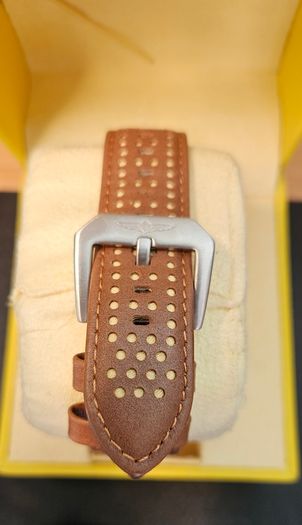 Invicta chronograph S1 rally Silver & brown watch men