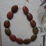Jasper beads,Gemstone beads,Jewellery making supplies,Craft supplies Image 2