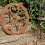 Round Stable Window  60cm Iron Antique Style Image 2