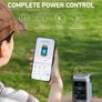 SOLIX C300 DC Power Bank Station, Outdoor 288Wh, Portable Power Station, LiFePO4 Battery, 300W Solar Generator, for Camping, Traveling, and Emergencies (No Wall Adapter Included) Image 7