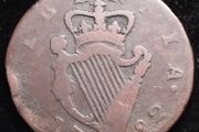 #81 - Hibernia - Ireland - 1782 - Half Penny