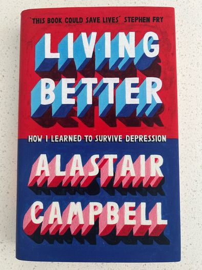 Living Better: How I Learned to Survive Depression - Hardback Free Postage