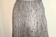 Silver Floaty Leaf Skirt from Kookai size 8-10