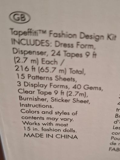 New fashion Design kit
