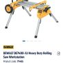 Dewalt table saw and stand for sale Image 4