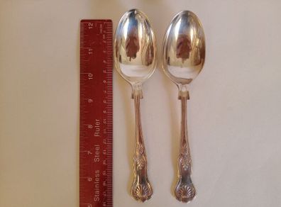 Silverplate  tablespoons, serving spoons, A1, kings pattern, Sheffield