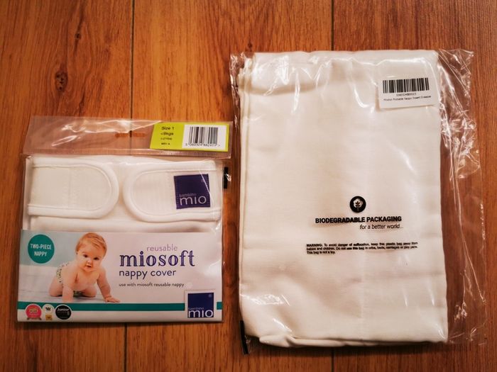Bambino mio reusable nappy cover and insert, size 1