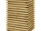 Garden Raised Bed 50x50x80 cm Impregnated Pinewood