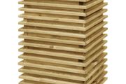 Garden Raised Bed 50x50x80 cm Impregnated Pinewood
