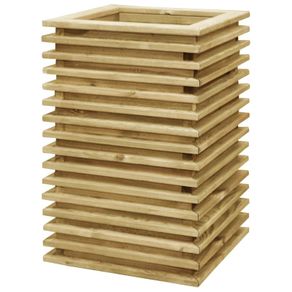Garden Raised Bed 50x50x80 cm Impregnated Pinewood