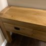 Hall Console Table Solid Wood Image 4