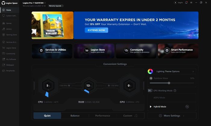 Lenovo Legion Pro7