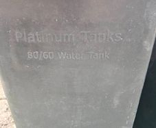 Platinum 80/60 Attic Cold Water Storage Tank NO LID