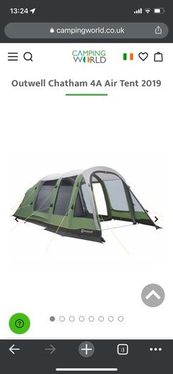 Air tent outwell chatham 4a