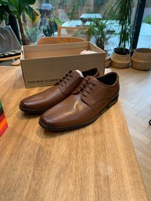 50% off Rrp -NEW Clarks Howard Men's Shoes Brown 10 1/2 UK