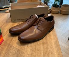 50% off Rrp -NEW Clarks Howard Men's Shoes Brown 10 1/2 UK