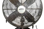 Vintage chrome Carlton fan