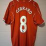 Liverpool Jersey. Official Warrior Liverpool FC Mens Home Jersey.  Steven Gerrard Name And Number. Authentic Original. Not A Modern Day Remake. Image 2