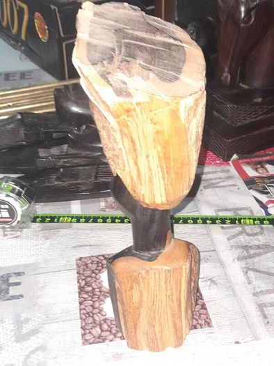 Antique Wood Carved African Woman postage available or collection on all my items