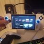 pc gaming handheld with external usb hub docking station Image 2