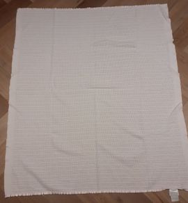 Cellular Baby blanket by The White Company Pink