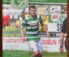 2016 Shamrock Rovers v Longford Town FC - Airtricity League & v St. Patrick's Athletic - EA Sports Cup Programme
