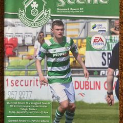 2016 Shamrock Rovers v Longford Town FC - Airtricity League & v St. Patrick's Athletic - EA Sports Cup Programme