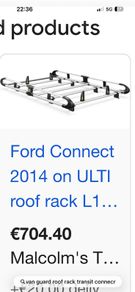 Van gaurd roof rack