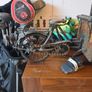 Vintage Miniature Tricycle Bottle Holder Image 3