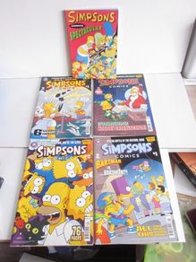 Bundle of Bongo Comics SimpsonsX5