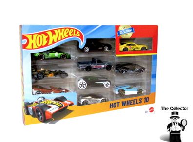 Hot Wheels 10 Car Pack Basic Assortment Brand New Sealed