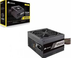 Corsair VS650, 650 Watt, Active PFC, 80 PLUS White Power Supply