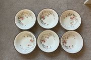 A Set of 6 Arklow Honey Stone Glenwood Bowls