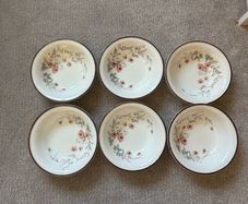 A Set of 6 Arklow Honey Stone Glenwood Bowls
