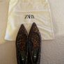 Zara animal print flats Image 4